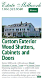 Mobile Screenshot of estatemillwork.com